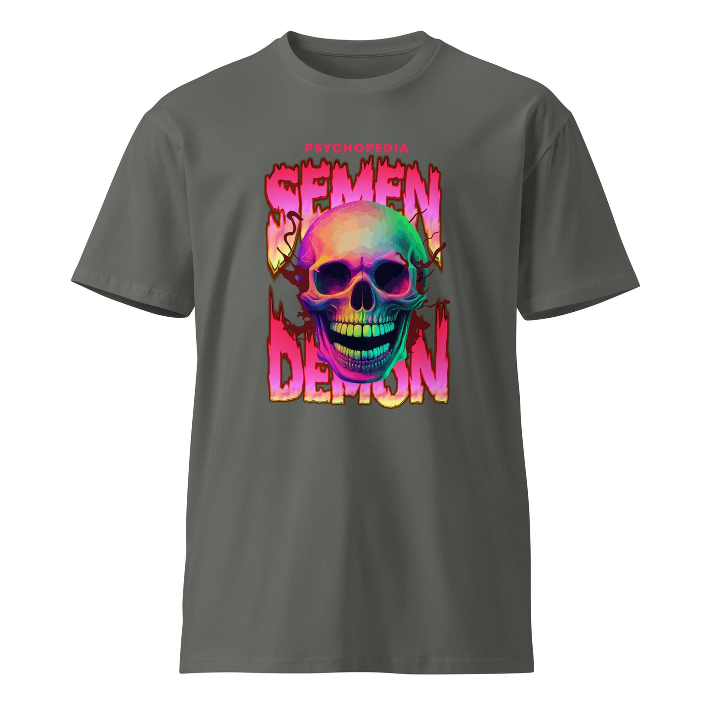 Semen Demon Skull - Men's Premium Tee