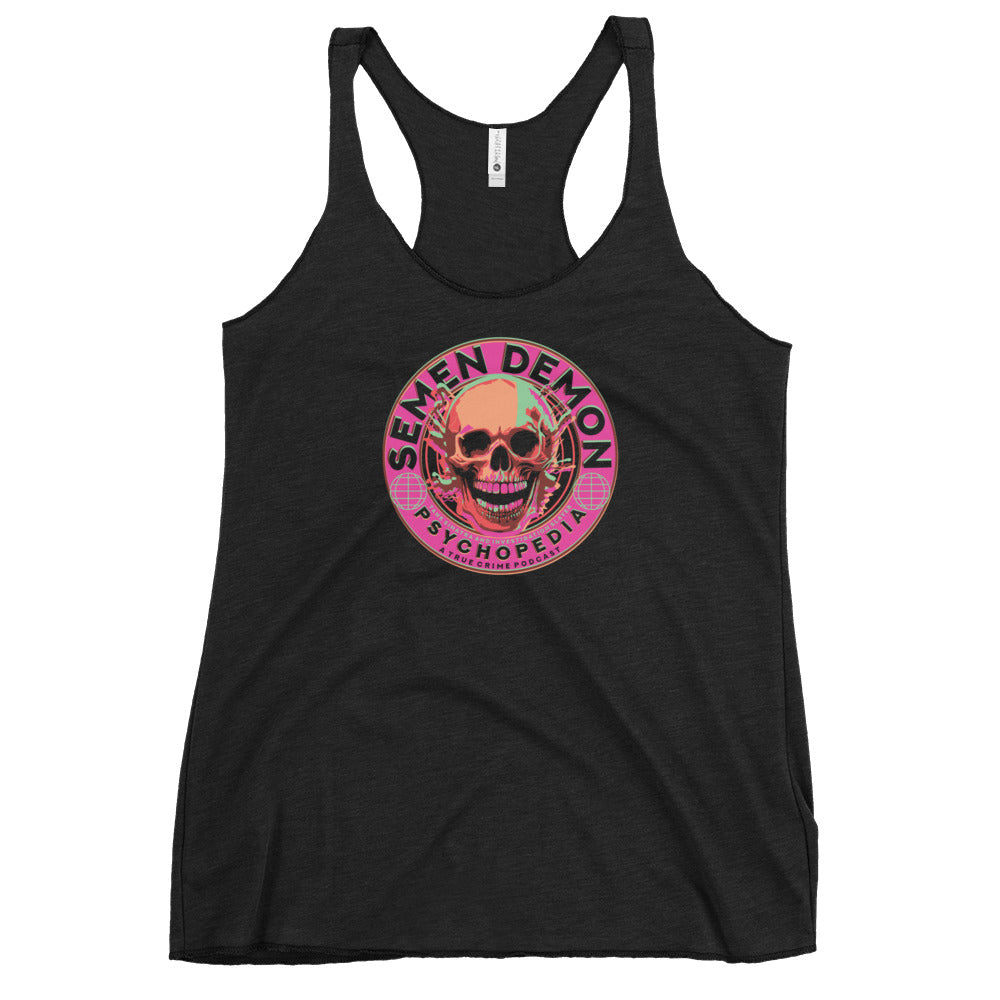 Semen Demon Skull Badge - Women's Tank