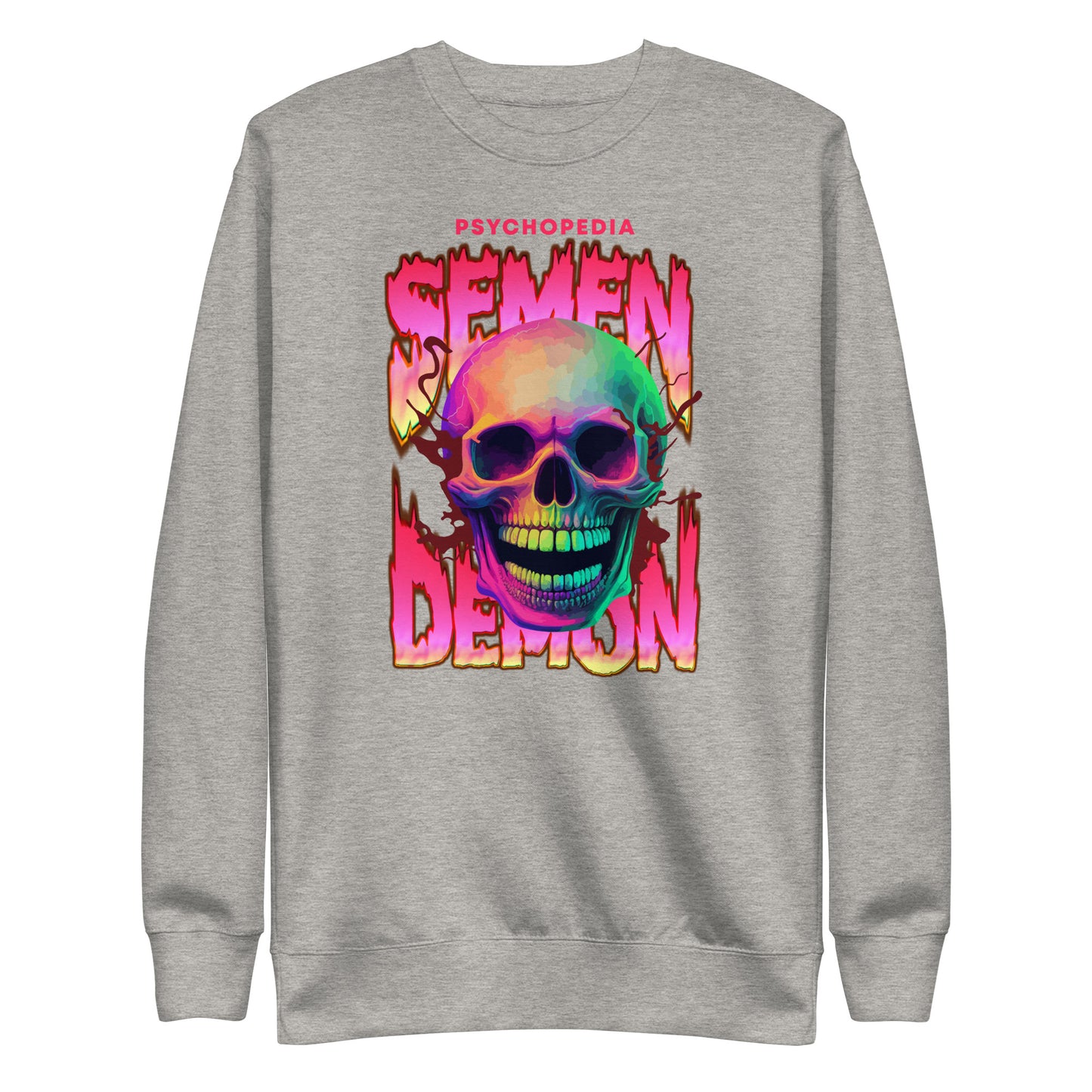 Semen demon Skull - Unisex Premium Sweatshirt