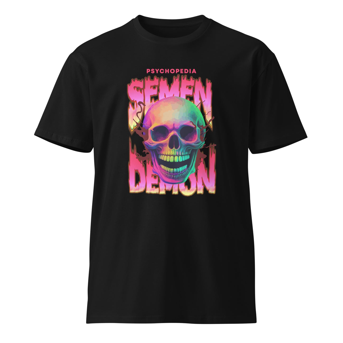 Semen Demon Skull - Men's Premium Tee